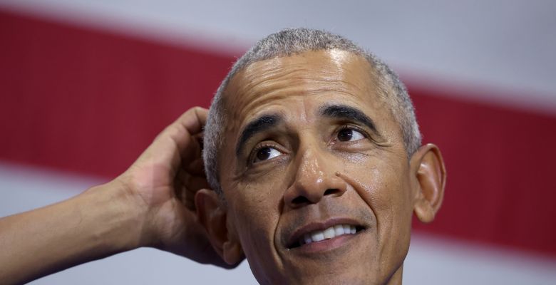 Former President Obama Campaigns With Mandela Barnes In Milwaukee
