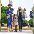 *EXCLUSIVE* Charlize Theron leaving Nobu with her family in Malibu, CA