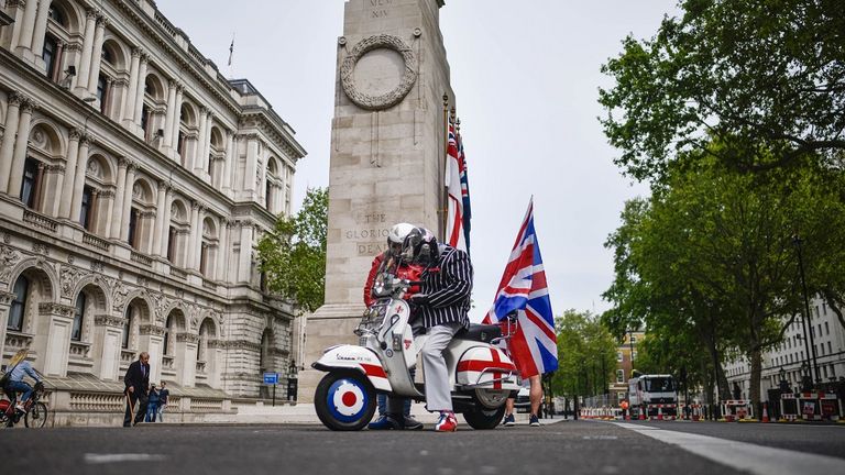 The UK's VE Day 75 Celebrations Take Place Amid Coronavirus Lockdown