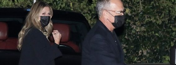 Tom Hanks and Rita Wilson enjoy dinner at Nobu
