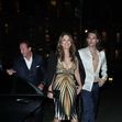 Hugh Grant surprise birthday party in London