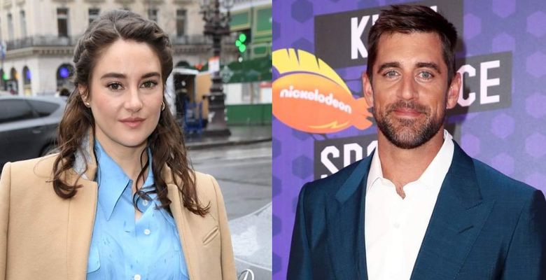 Shailene Woodley și Aaron Rodgers