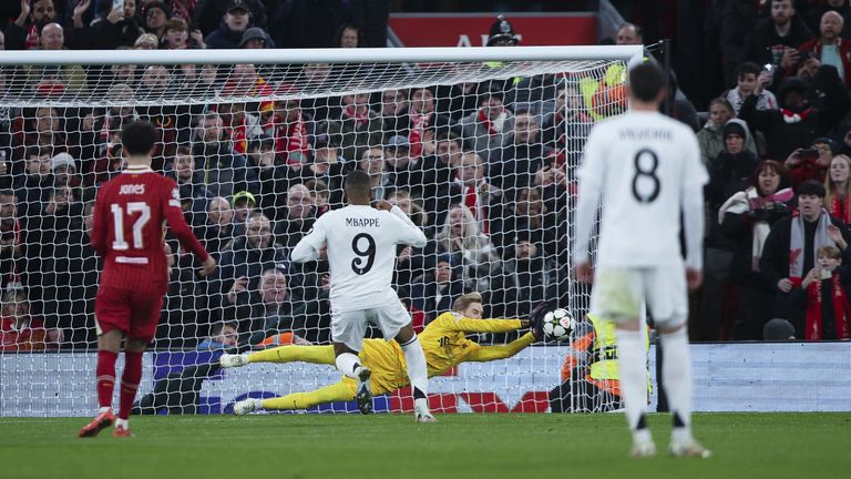 Liverpool v Real Madrid, UEFA Champions League, League Phase