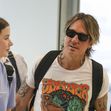 EXCLUSIVE: *NO DAILYMAIL ONLINE* Father-Daughter Duo Keith Urban And His Teenage Daughter, Faith Kidman-Urban, 13, (Who Is The Now Quite The 'Mini-Me' Of Her Famous Mother Nicole Kidman) Spotted Departing Australia At Sydney Airport - 25 Apr 2024