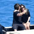 *EXCLUSIVE* The British actor Christian Bale was spotted on his holidays with his wife Sibi Blazic, their daughter Emmeline Bale, and their son Joseph during their sun-soaked family holiday in Mykonos.