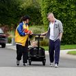 Macaulay Culkin, fiul său Dakota și Brenda Song în Los Angeles/ Profimedia