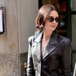 Lily Collins Leaves Her Hotel - NYC