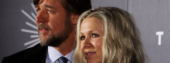 Danielle Spencer și Russell Crowe, în 2011, cu un an înainte de separare