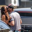 *EXCLUSIVE* Gerard Butler packs on the PDA with girlfriend Morgan Brown after a Kings Road Cafe brunch